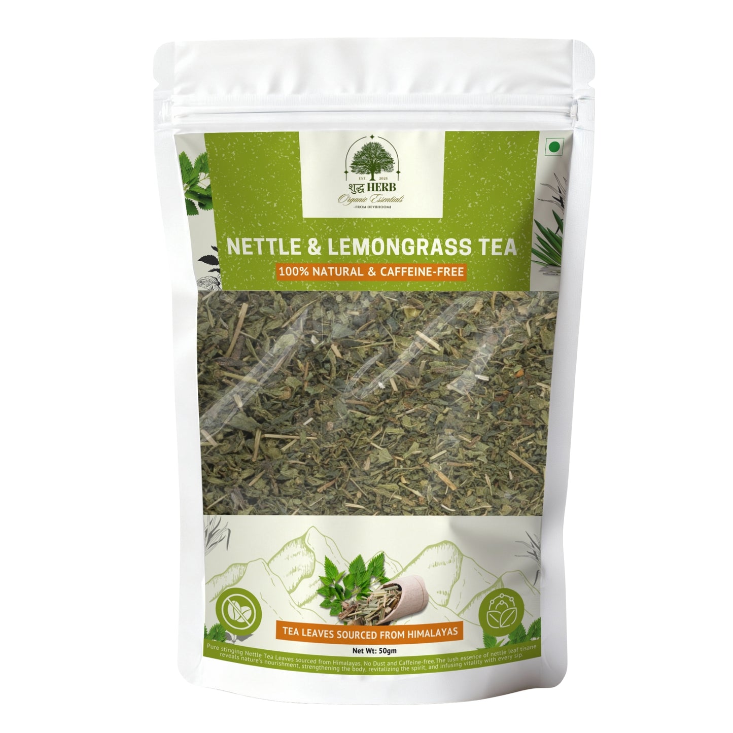 Nettle and Lemongrass Tea (50gm)