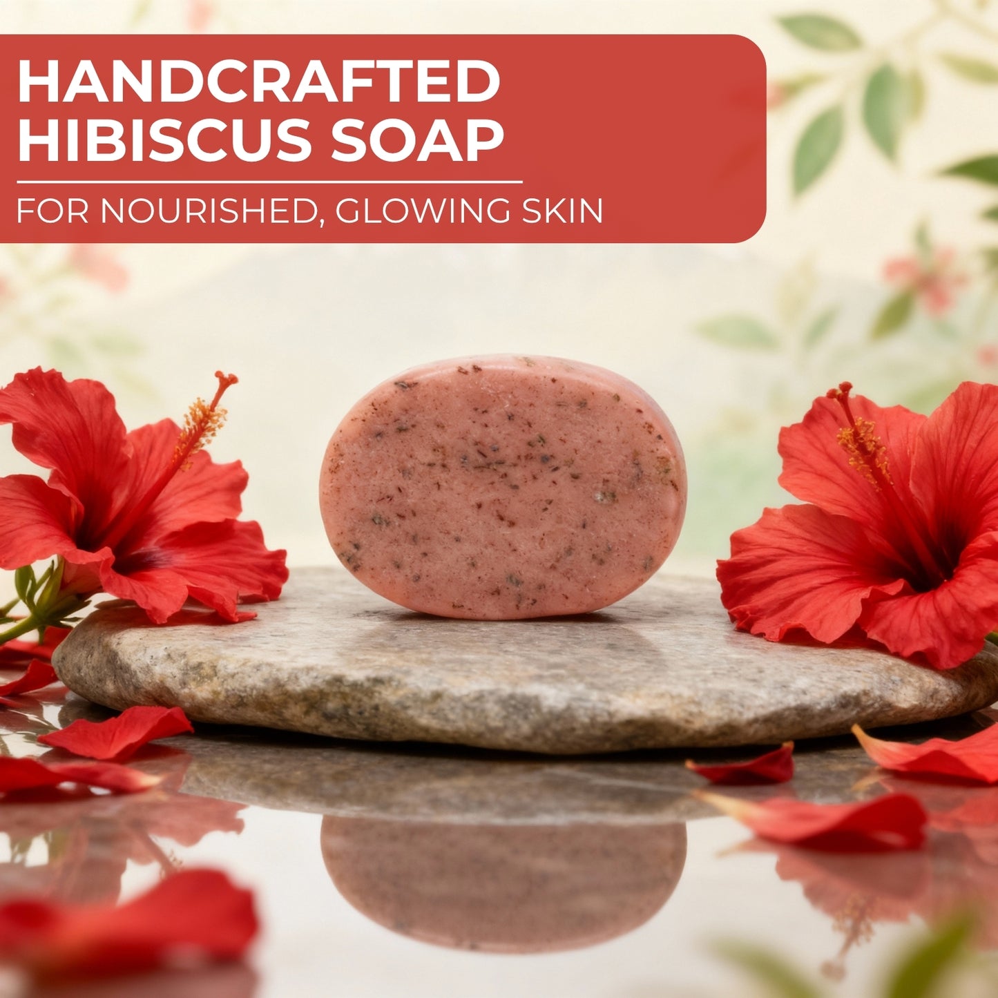 Hibiscus Soap