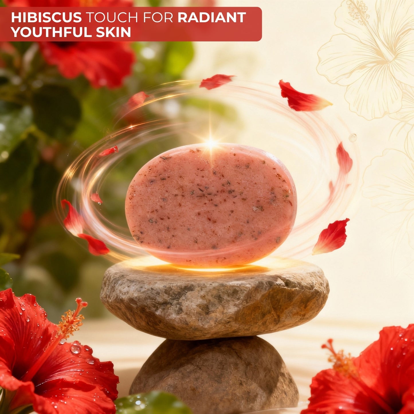 Hibiscus Soap