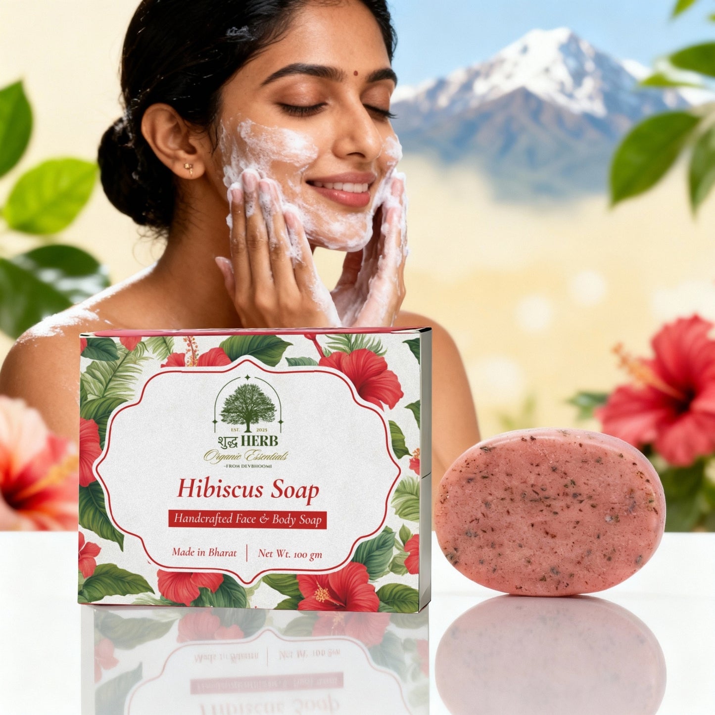 Hibiscus Soap