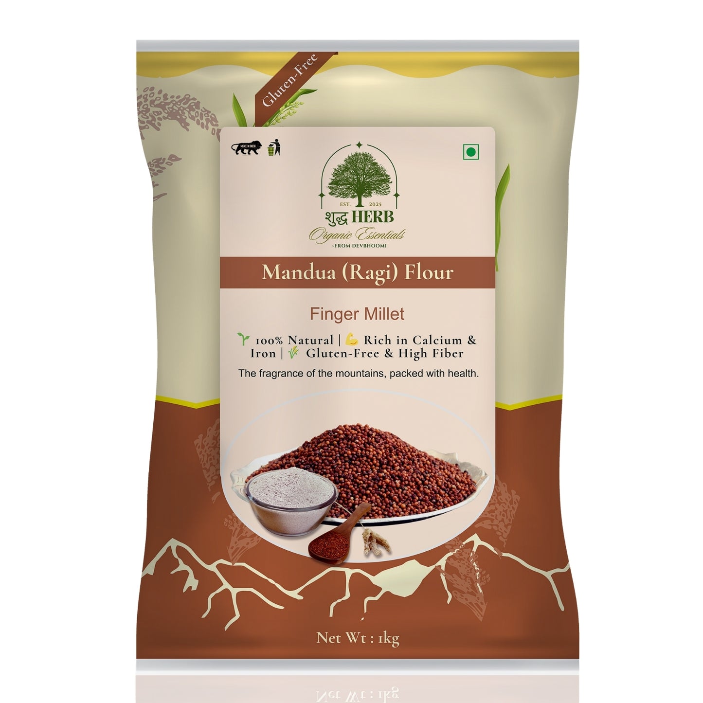 Mandua (Ragi) Flour (1 KG)