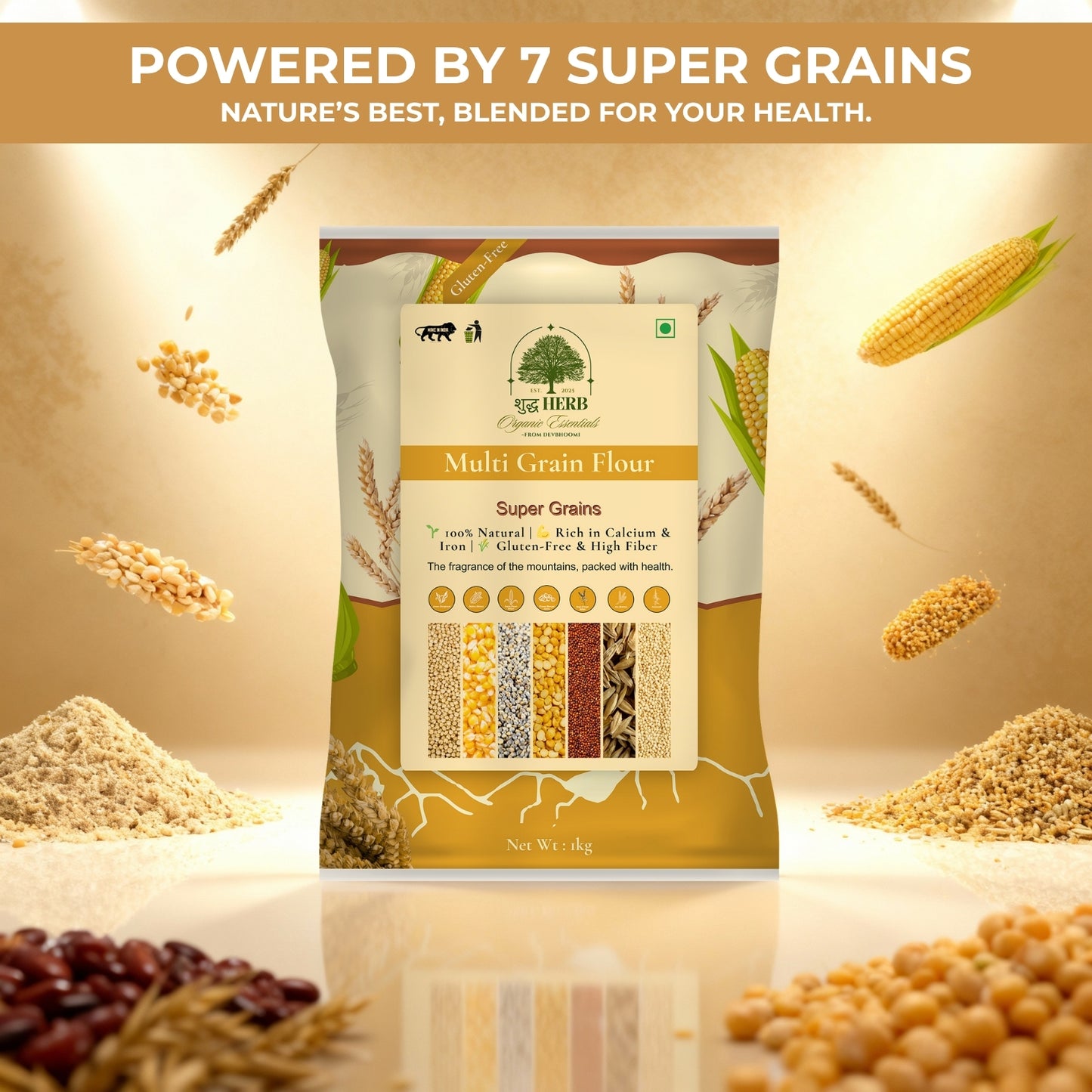 Multigrain Atta (1 KG)