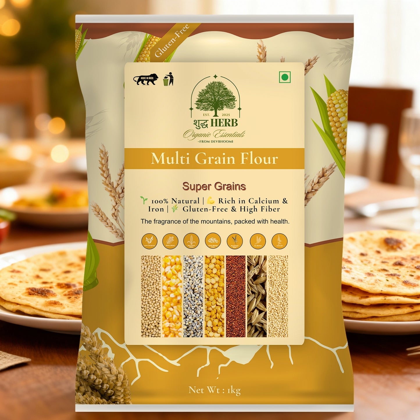 Multigrain Atta (1 KG)