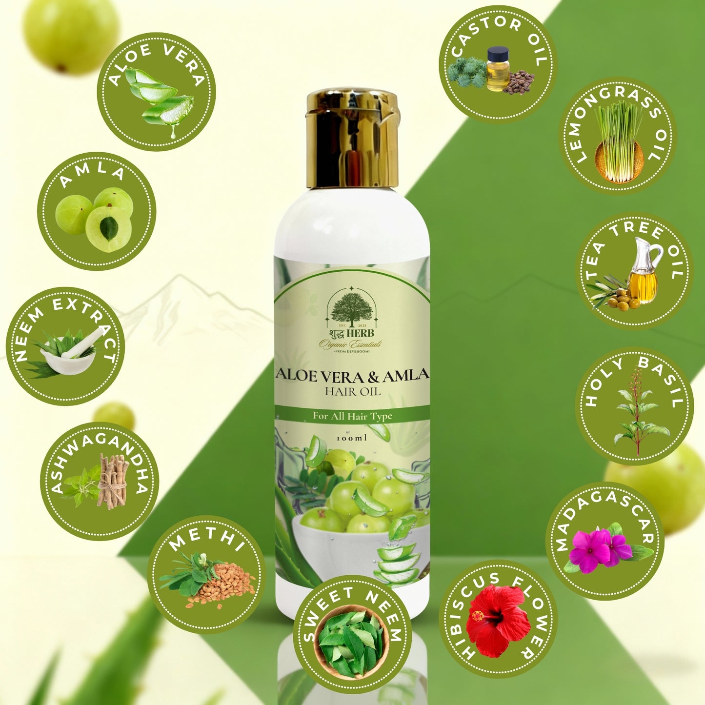 Aloevera & Amla Hair Oil (100ml)