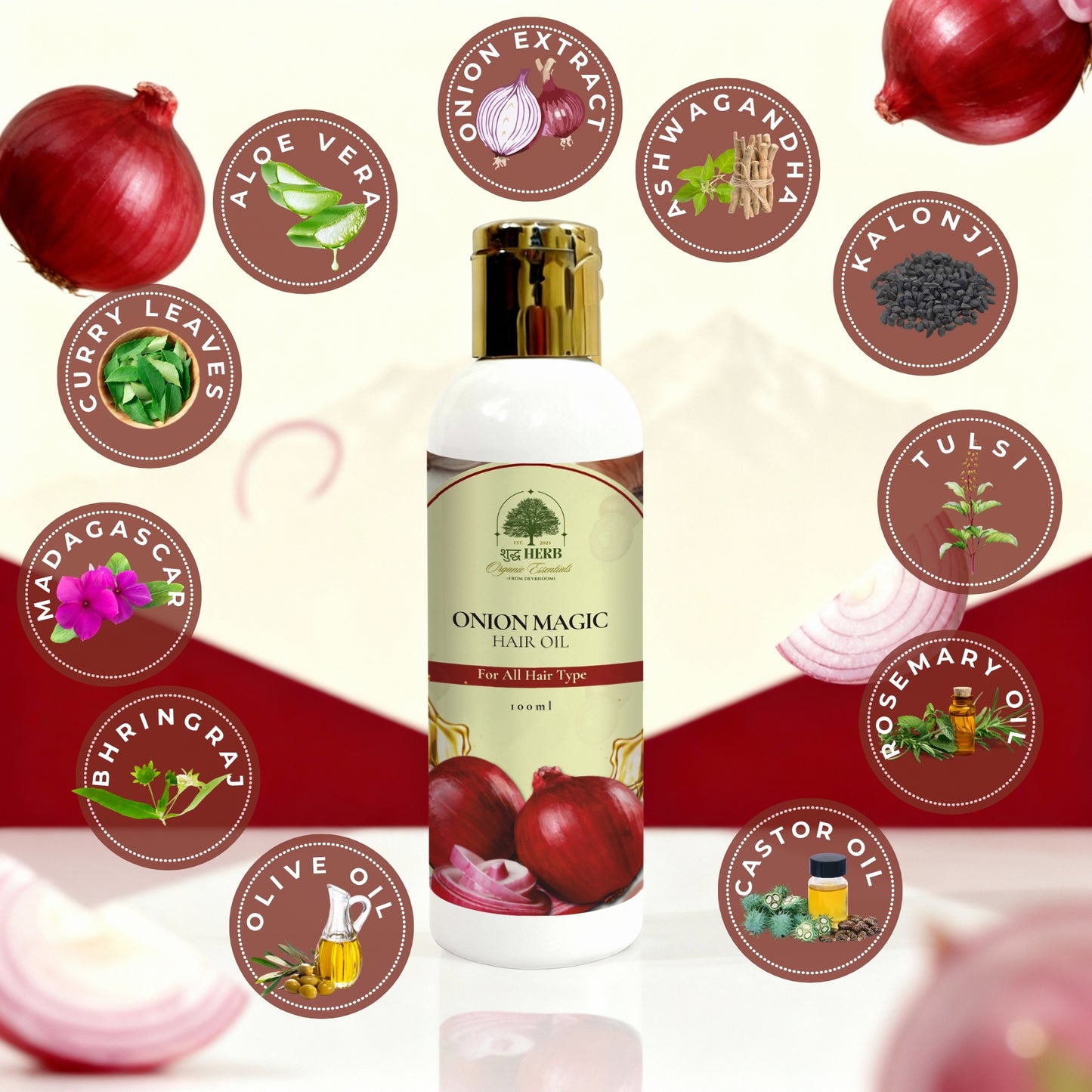 Onion Magic Hair Oil (100ml)