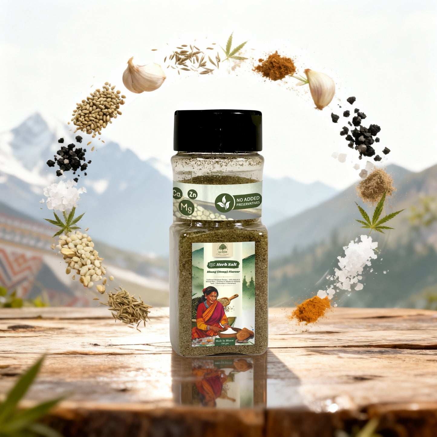 Bhang (Hemp) Salt (100gm)