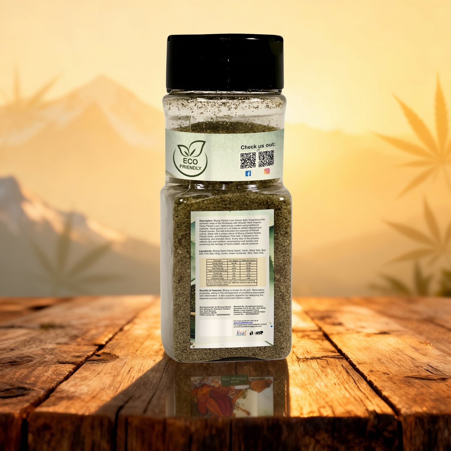 Bhang (Hemp) Salt (100gm)