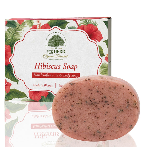 Shuddhherb Hibiscus Handmade Soap