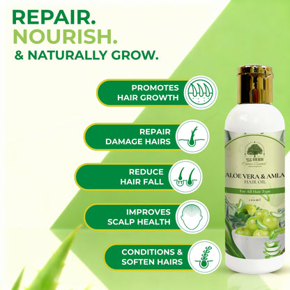 Aloevera & Amla Hair Oil (100ml)