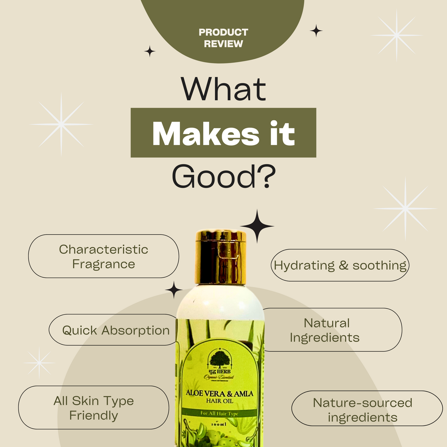 Aloevera & Amla Hair Oil (100ml)