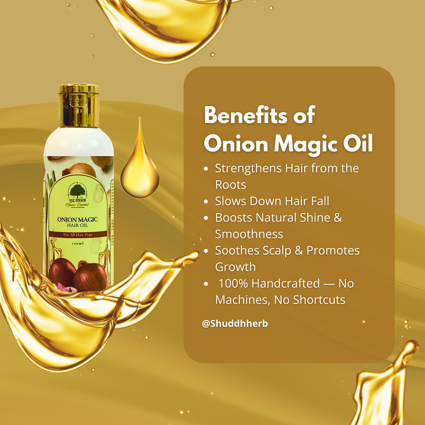 Onion Magic Hair Oil (100ml)