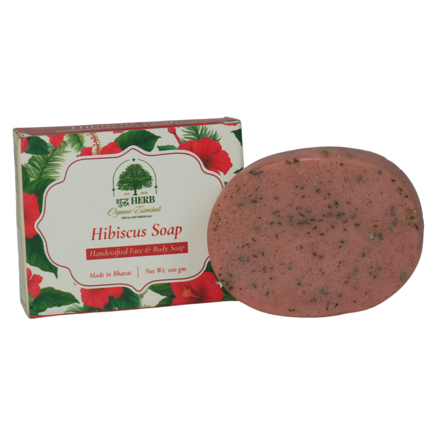 Hibiscus Soap