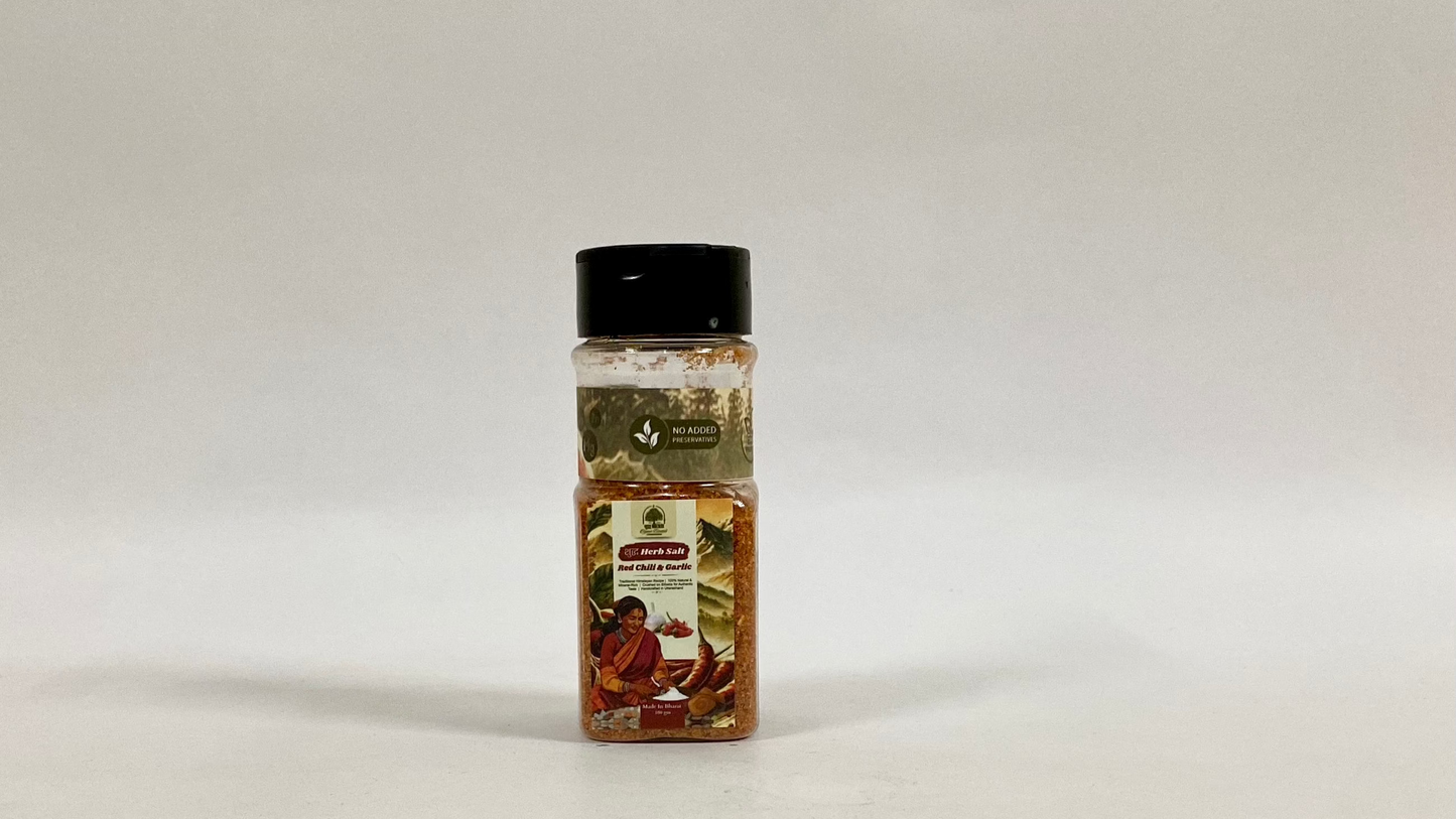 Red Chili Garlic Salt (100gm)
