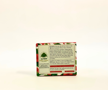 Hibiscus Soap