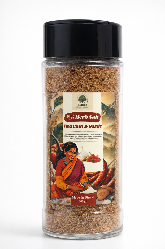 Red Chili Garlic Salt (100gm)